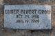 Elmer A. Grow Elmer A. Grow