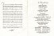 John Baxter - funeral card