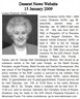 Lorena Chidester Obit Lorena Chidester Obit