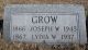 Joseph W. Grow Head Stone