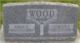 Charles and Emma Marie Mortensen Wood Headstone