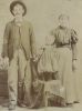 George Grow and Lydia Mary Honeysett Scott with baby George Milton George Grow and Lydia Mary Honeysett Scott with baby George Milton