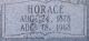 Horace Emerson Van Fleet Headstone Closeup  Find a Grave