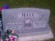 Iowa Grant and Donna Rayola (Haslam) Hall Headstone Iowa Grant and Donna Rayola (Haslam) Hall Headstone
