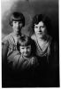 Velta with daughters June and Dorothy Ann