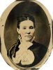 Julia M. Veach, Original Tintype Julia M. Veach, Original Tintype